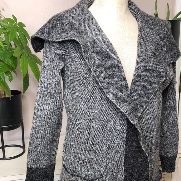 ZARA Wool Blend Duster Sweater M - Picture 6 of 12